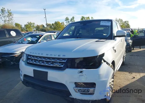 2016 Land Rover Range Rover Sport Hse из США, поврежденный, VIN SALWR2PF2GA591340